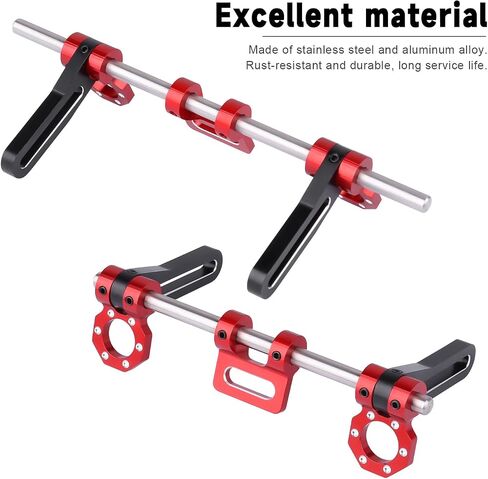 HobbyPark Adjustable Bumper Mounts Front & Rear for Traxxas TRX4 Axial SCX10 Element Enduro Redcat Gen 8 Gen7 Crawler (Blue) in Saudi Arabia