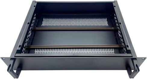 حامل حامل إلكتروني متعدد الأغراض من الألومنيوم بالكامل من Cheval مقاس 19 بوصة 2U-D2 (حجم الخزانة (مم): العرض 425 مم. × الارتفاع 83.1 مم. × الطول 335 مم.) حزمة مسطحة مع زوج واحد من الألومنيوم in Kuwait