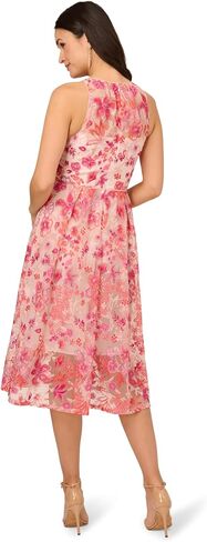 Adrianna Papell Women's Embroidered Fit and Flare in Saudi Arabia