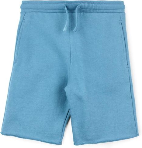 Mightly Girls' & Boys Knee Shorts - 100% Organic Cotton, Colorful & Basic Knee Shorts with Side Pockets, Toddlers & Kids in Saudi Arabia