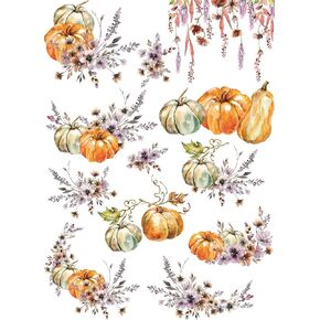 Gingerbread Christmas Rice Paper, 11.5 x 16 inch (1pc) - Mulberry Paper for Decoupage Furniture Print Crafts in Kuwait