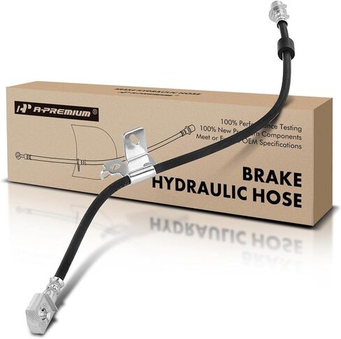 A-Premium Front Driver Brake Hydraulic Hose Compatible with Ford Models - For F-150 SVT Raptor 2010 2011 - Replace# AL3Z2078E in Saudi Arabia