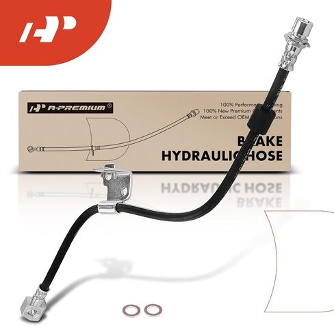A-Premium Front Driver Brake Hydraulic Hose Compatible with Ford Models - For F-150 SVT Raptor 2010 2011 - Replace# AL3Z2078E in Saudi Arabia