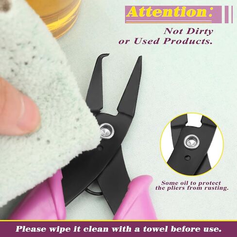 Split Ring Opening Pliers 5.5" Ring Splitter for Jewelry Making & Fishing Tool in Saudi Arabia