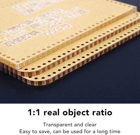 Handbag Templates Acrylic Precise Cutting Transparent Portable Bag Pattern Stencils for Shoulder Bags Leather Craft DIY Tailors Sewing Enthusiasts 6 Pack in Saudi Arabia