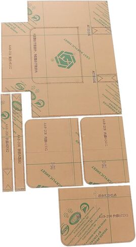 Handbag Templates Acrylic Precise Cutting Transparent Portable Bag Pattern Stencils for Shoulder Bags Leather Craft DIY Tailors Sewing Enthusiasts 6 Pack in Saudi Arabia