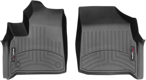 بطانات أرضية مخصصة من WeatherTech لسيارة شيفروليه ترافيرس المحدودة، ترافيرس - الصف الأول (4412281)، أسود in Kuwait