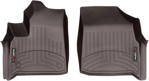 بطانات أرضية مخصصة من WeatherTech لسيارة شيفروليه ترافيرس المحدودة، ترافيرس - الصف الأول (4412281)، أسود in Kuwait