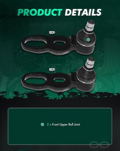 SCITOO K8600 Front Upper Ball Joint fit 1991-1994 for Lincoln Town Car 1992-1994 for Ford Crown Victoria for Mercury Grand Marquis Pack of 2 in Saudi Arabia