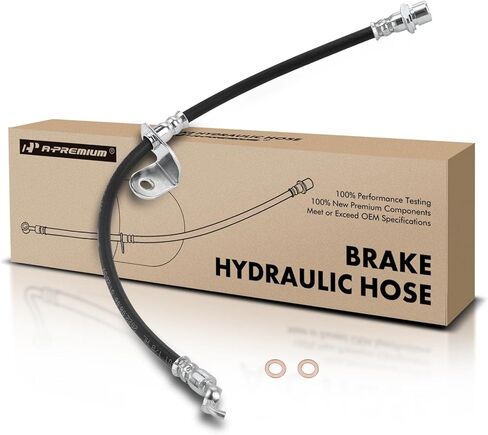 A-Premium Brake Hydraulic Hose Compatible with Toyota and Pontiac Models - Corolla 2009-2019, Matrix 2009-2013, Vibe 2009-2010 - Replace# 90947A2024 in Saudi Arabia