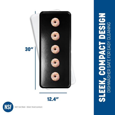 منتجات Carlisle FoodService 1230FMT301 صينية عرض خدمة الطعام، 76.2 سم × 30.48 سم، أبيض (عبوة من 12 قطعة) in Kuwait