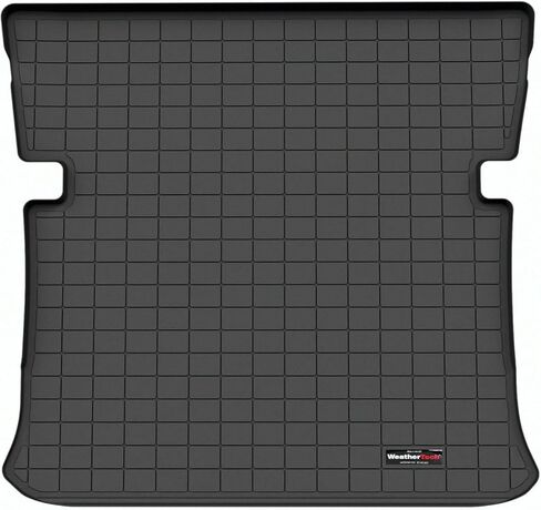 Weathertech بطانة صندوق السيارة لسيارة Mercedes EQS SUV، خلف الصف الثاني (401562)، أسود in Kuwait