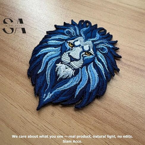 Siam Accs Rugby Fans Lions Logo Patch Embroidery American Football Fan Favorite Team Iron On Sew On for Clothing Backpacks Jeans Motorcycle Sew On Custom Jackets Hats Tactical Bags in Saudi Arabia