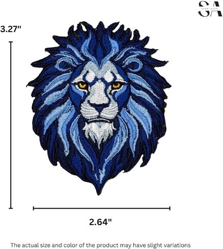 Siam Accs Rugby Fans Lions Logo Patch Embroidery American Football Fan Favorite Team Iron On Sew On for Clothing Backpacks Jeans Motorcycle Sew On Custom Jackets Hats Tactical Bags in Saudi Arabia