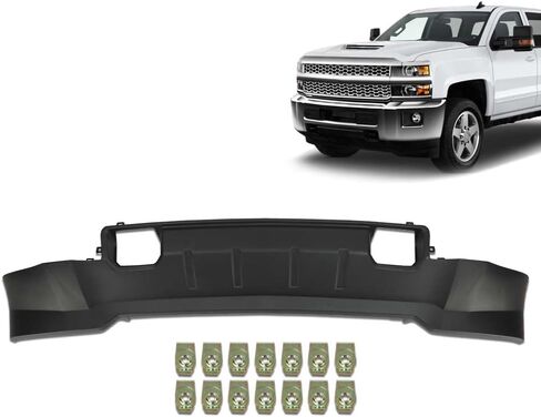 CHEDA Air Dam Deflector Valance Compatible with Chevy Silverado 2500 HD 3500 HD 2015 2016 2017 2018 2019 GM1092252 22978557 in Saudi Arabia