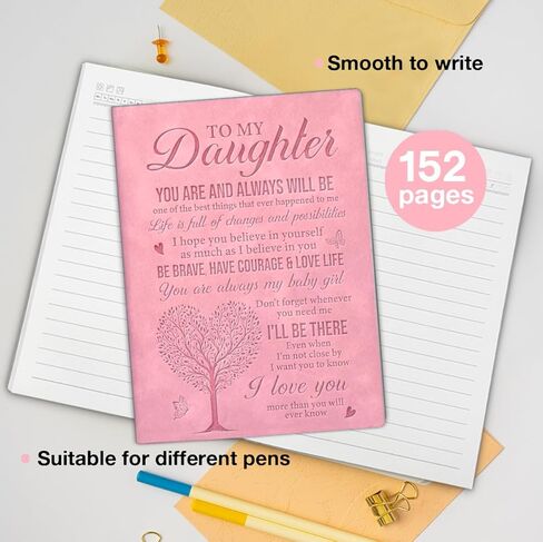 Daughter Gift Notebook from Mom I Am So Proud of You Writing Journal Gift for Daughter Graduation Birthday Christmas in Saudi Arabia