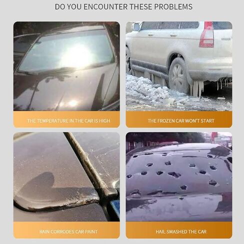 Thickened Large 5 Layers Full Car Covers, Anti-Hail Waterproof Thermostatic Windshield Mirror Cover, Compatible with Dodge (Color : Black, Size : Charger SRT) in Saudi Arabia