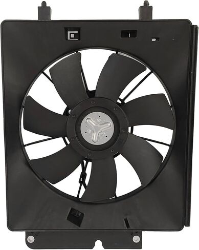 PartsFlow Radiator & AC Condenser Cooling Fan Assembly Pair For 2002 2003 2004 2005 2006 Honda CR-V/Element 19015PZDA01 in Saudi Arabia