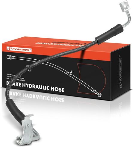 A-Premium Front Driver Side Brake Hydraulic Hose Compatible with Select Jeep Models - Wrangler 2008 2009 2010 in Saudi Arabia