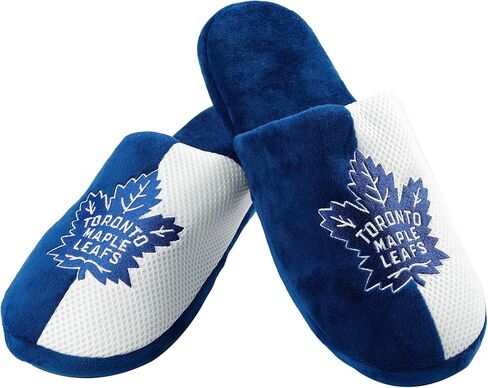 FOCO Washington Capitals NHL Mens Team Logo Staycation Slipper - S in Saudi Arabia