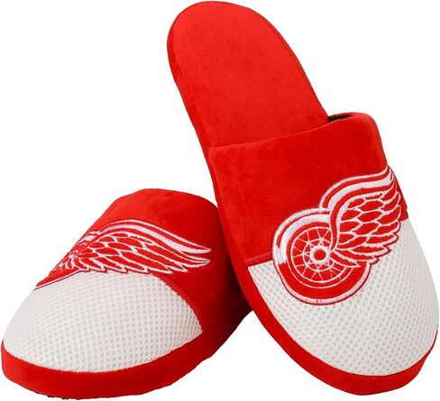 FOCO Washington Capitals NHL Mens Team Logo Staycation Slipper - S in Saudi Arabia