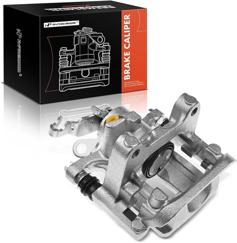A-Premium Disc Brake Caliper Assembly with Bracket Compatible with Select Volkswagen Models - Passat 2015-2022, Golf 2015-2021,GTI, Golf SportWagen - Rear Left Driver Side in Saudi Arabia