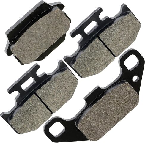 Caltric Front & Rear Brake Pads Compatible with Kawasaki Kdx200 Kdx-200 Kdx 200 1988-1992 in Saudi Arabia