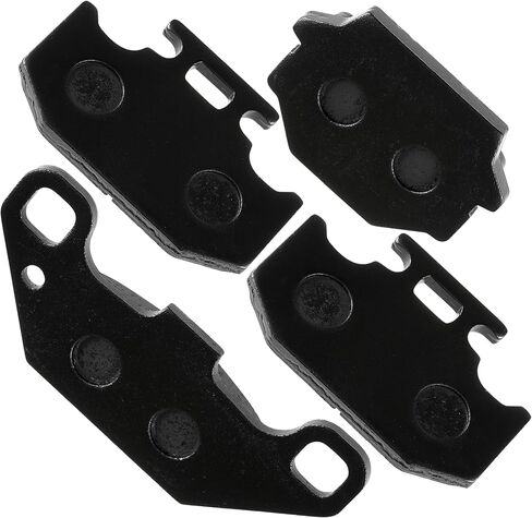 Caltric Front & Rear Brake Pads Compatible with Kawasaki Kdx200 Kdx-200 Kdx 200 1988-1992 in Saudi Arabia