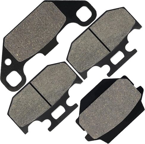 Caltric Front & Rear Brake Pads Compatible with Kawasaki Kdx200 Kdx-200 Kdx 200 1988-1992 in Saudi Arabia