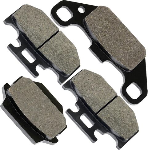 Caltric Front & Rear Brake Pads Compatible with Kawasaki Kdx200 Kdx-200 Kdx 200 1988-1992 in Saudi Arabia
