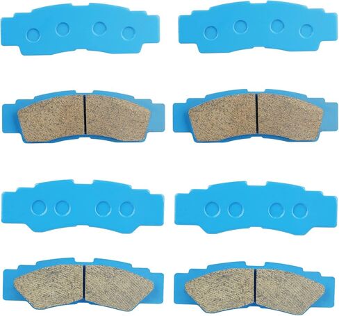 Youxmoto Ceramic Brake Pads for YAMAHA YXZ 1000 R SS SE XTR 2016-2022; Wolverine YXE10 2021 2022, Front and Rear Brake Pads, 4 Sets, Replaces 2HC-25806-00-00; Rear - 2HC-25805-00-00 in Saudi Arabia