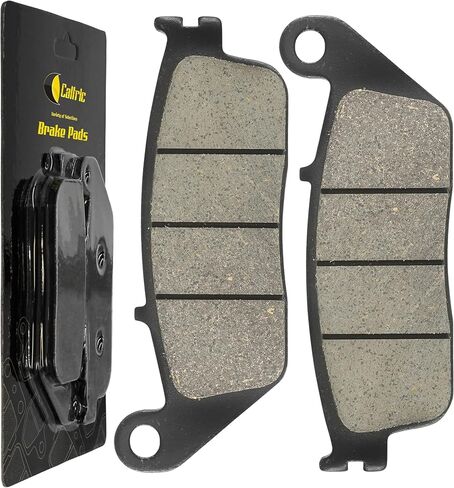 Caltric 06455-MGS-D32 06455-K33-D51 Front Brake Pads Compatible with Honda Shadow 1100 VT1100C 2000-2007 / CBR500R 2013-2024 in Saudi Arabia