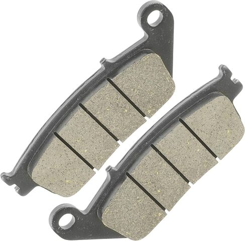 Caltric 06455-MGS-D32 06455-K33-D51 Front Brake Pads Compatible with Honda Shadow 1100 VT1100C 2000-2007 / CBR500R 2013-2024 in Saudi Arabia