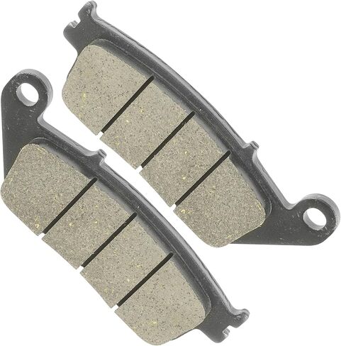 Caltric 06455-MGS-D32 06455-K33-D51 Front Brake Pads Compatible with Honda Shadow 1100 VT1100C 2000-2007 / CBR500R 2013-2024 in Saudi Arabia