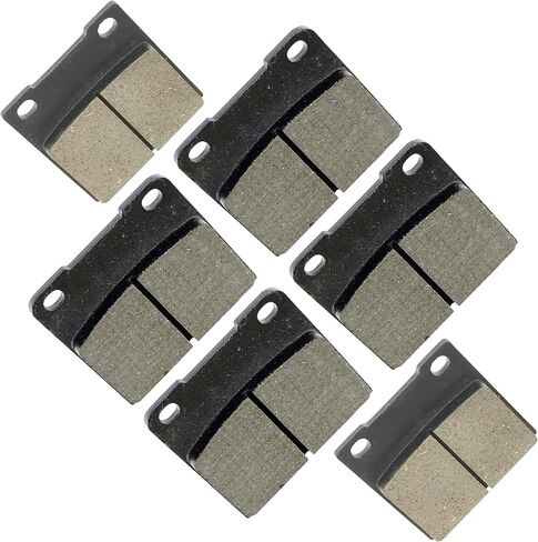Caltric Front & Rear Brake Pads Compatible with Suzuki Gsx600F Gsx-600F Katana 600F 1988-1997 in Saudi Arabia