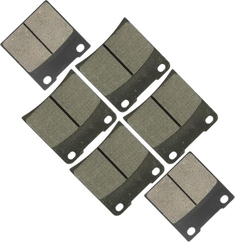 Caltric Front & Rear Brake Pads Compatible with Suzuki Gsx600F Gsx-600F Katana 600F 1988-1997 in Saudi Arabia
