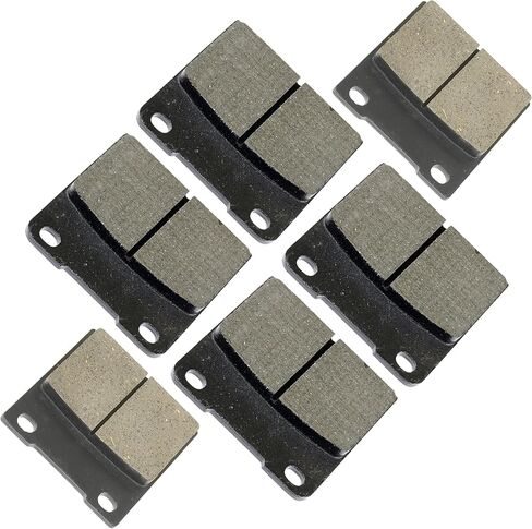 Caltric Front & Rear Brake Pads Compatible with Suzuki Gsx600F Gsx-600F Katana 600F 1988-1997 in Saudi Arabia