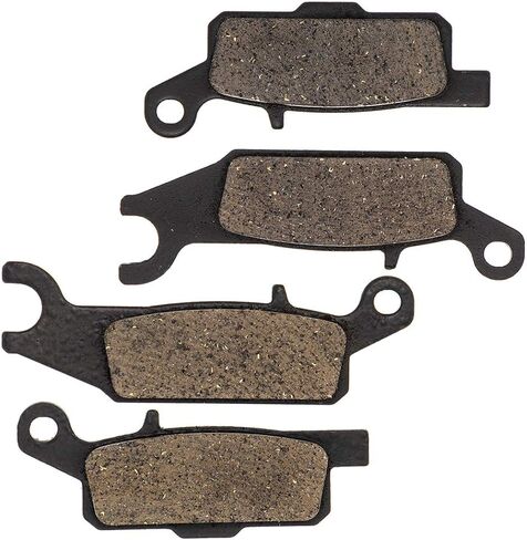 NICHE Brake Pad Kit for Yamaha Grizzly 550 700 Raptor 250 350 3B4-W0045-00 3B4-W0045-10 Front Organic in Saudi Arabia