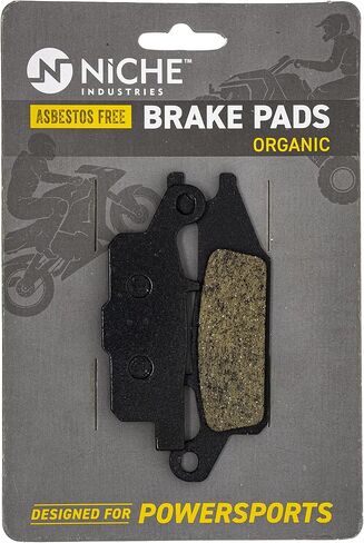 NICHE Brake Pad Kit for Yamaha Grizzly 550 700 Raptor 250 350 3B4-W0045-00 3B4-W0045-10 Front Organic in Saudi Arabia