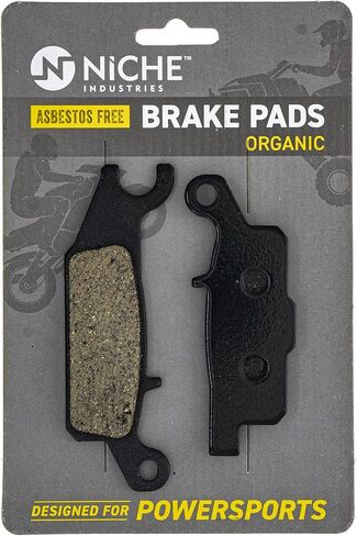 NICHE Brake Pad Kit for Yamaha Grizzly 550 700 Raptor 250 350 3B4-W0045-00 3B4-W0045-10 Front Organic in Saudi Arabia