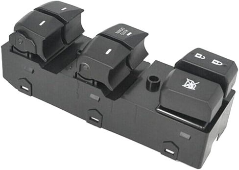 For Hyundai Elantra 2011 2012 2013 2014 2015 Power Master Window Lift Control Switch LHD 93570-3X000 Black in Saudi Arabia