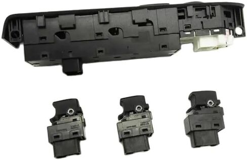 For Kia For Sportage window lifter switch front rear door Window switch glass lifter switch 491493-M110 93575-1H000(Black Front left switch) in Saudi Arabia
