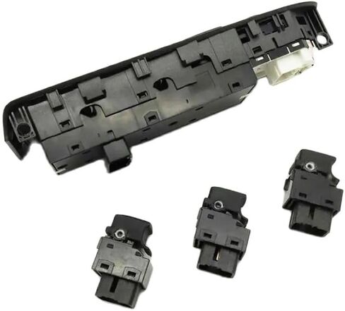 For Kia For Sportage window lifter switch front rear door Window switch glass lifter switch 491493-M110 93575-1H000(Black Front left switch) in Saudi Arabia