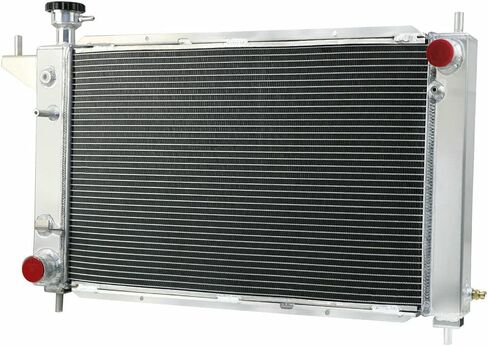 4 Row Core Radiator Replacement for Ford Mustang V6 V8 3.8L 5.0L AT/MT 1994-1996 1995 All Aluminum in Saudi Arabia
