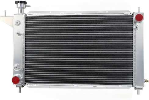 4 Row Core Radiator Replacement for Ford Mustang V6 V8 3.8L 5.0L AT/MT 1994-1996 1995 All Aluminum in Saudi Arabia