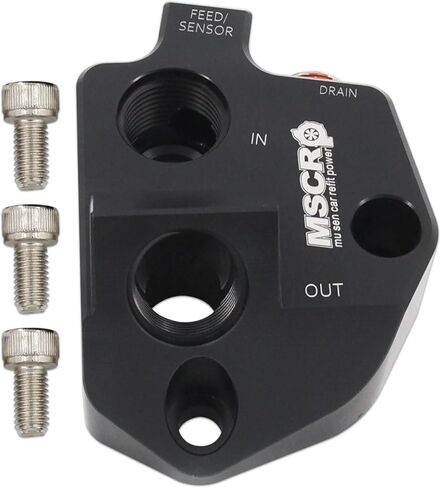 Improved Racing Oil filter relocation and oil cooler adapter for Ford 5.0 Coyote V8 Gen 2-3 in Saudi Arabia