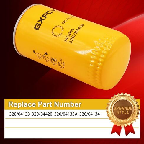 320/04133 Oil Filter 320/B4420 320/04133A 320/04134 Compatible with Excavator Backhoe Loader JCB 3CX 3DX 4CN 4CX 1110 1400B 1550B 1600B 214 215 411 412 526 528 531 536-60 505-70 535-70 540-70 in Saudi Arabia
