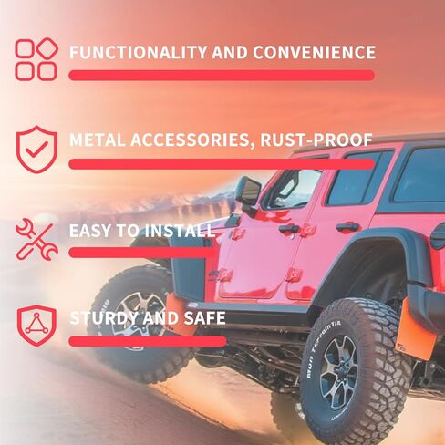 إطار لوحة ترخيص الإطارات الاحتياطية JL مع ضوء LED متوافق مع 2018 2019 2020 2021 2022 2023 2024 2025 2026 Jeep Wrangler JL JLU غير محدود، حامل حامل الترخيص الخلفي in Kuwait