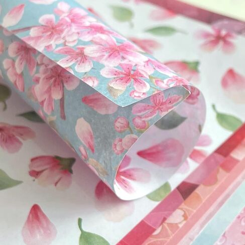Origami 6x6 Paper Kit 50 Sheets 12 Vivid Colors Double Sided Printed Traditional Patterns Square for Arts Crafts Projects, Japanese Sakuras Flowers Chiyo in Saudi Arabia