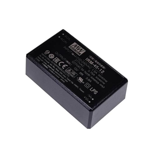 سلسلة IRM-45 IRM-45-5 IRM-45-12 IRM-45-15 IRM-45-24 IRM-45-48 مجموعة PCB أحادية الإخراج لتثبيت وحدة الطاقة (IRM-45-12) in Saudi Arabia